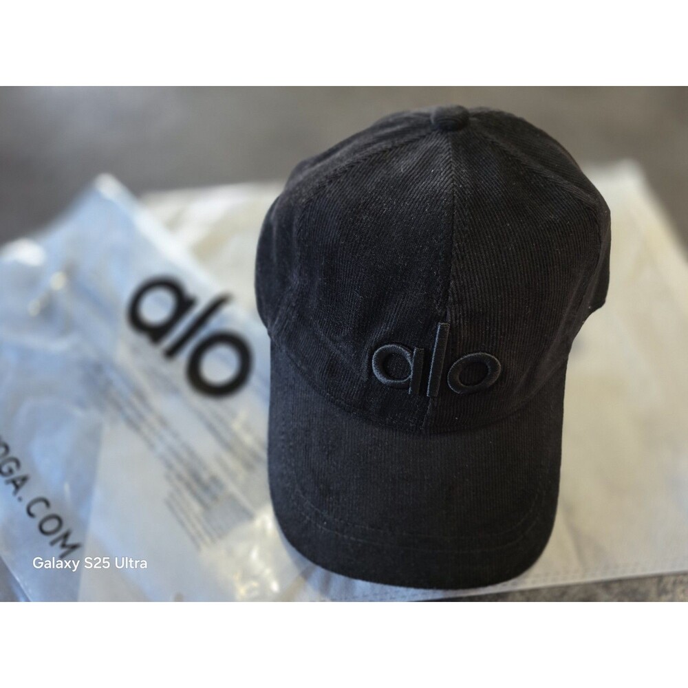 Aló Unisex Hat Blk New
